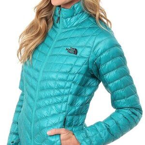 Like New North Face Thermoball Jacket Kokomo Green